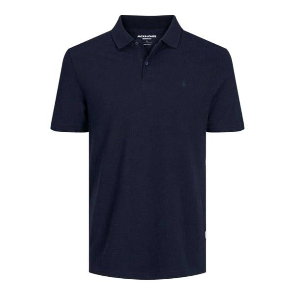 Jack And Jones Mens Basic Polo Shirt - Navy Blazer - 