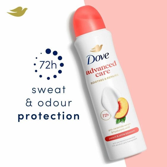 Dove Anti-perspirant Deodorant Go Fresh Peach&White Blossom 72H Control 12x200ml
