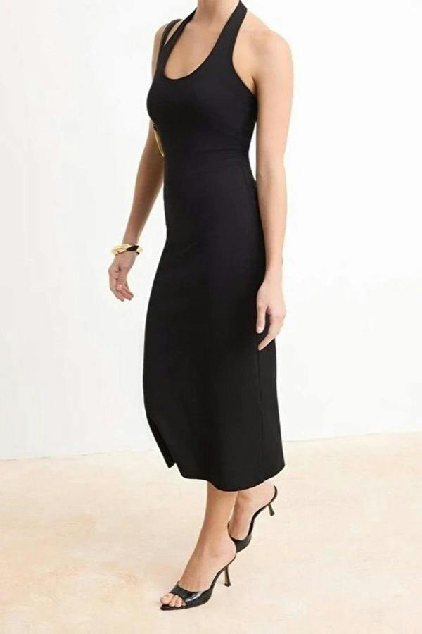 WOVCOR Bodycon Midi Dress