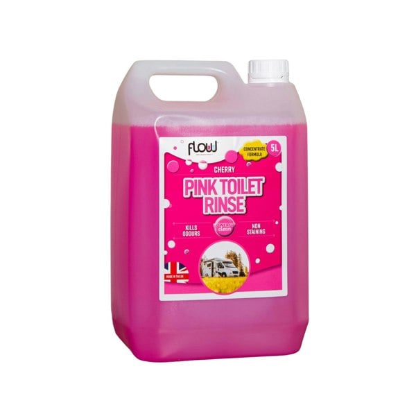Samuel Alexander 5 Litres Cherry Pink Toilet Flush Cleaning Rinse Concentrate Fluid