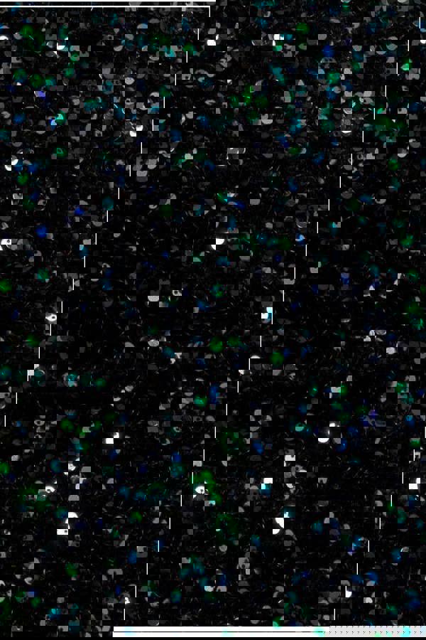 Multi Sequin & Velvet Bardot Midi - Emerald Green DR3550