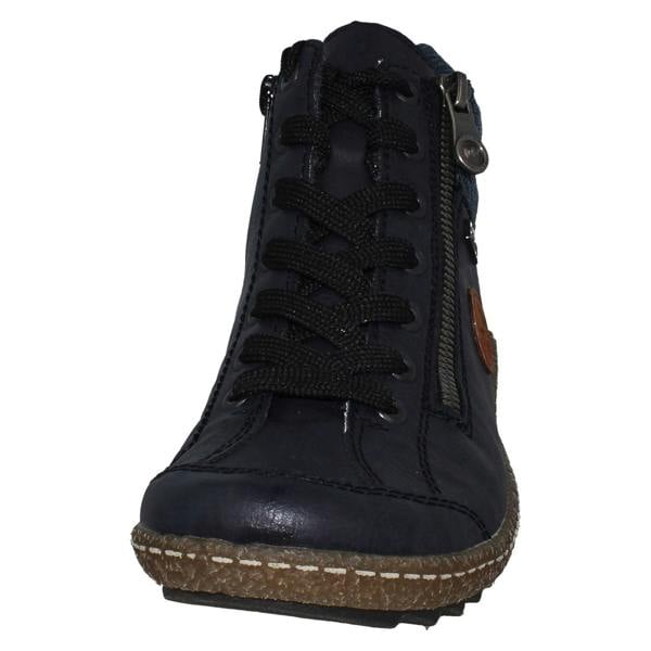 Rieker Ladies Rieker Tex Lace Up Warm Lined Ankle Boots L7514