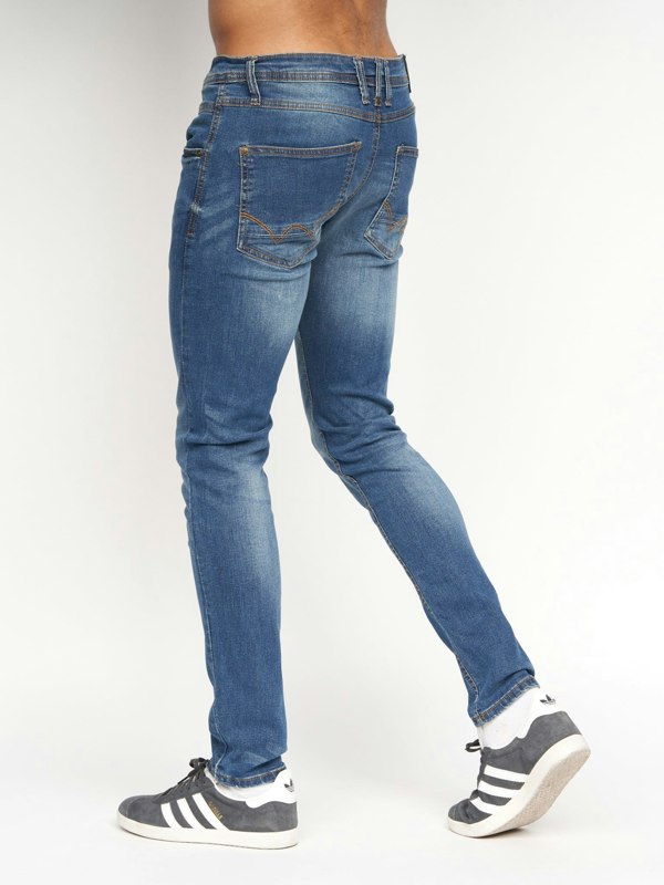 Duck and Cover Tranfold Slim Fit Jeans Stone Wash