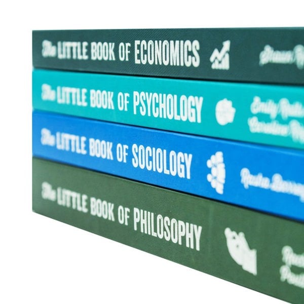 The Little Book of Philosophy, Sociology, Economics & Psychology 4 Book Set 