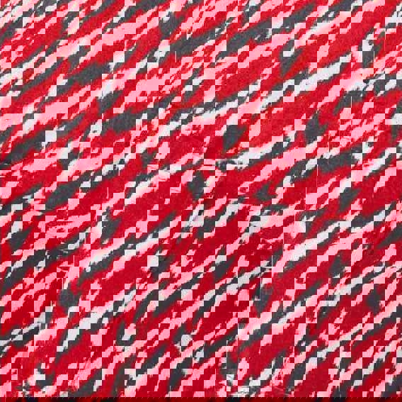 Izabel London Geo Print Hanky Hem Midi Dress