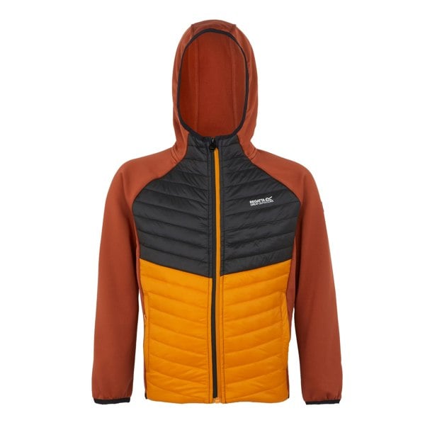 Regatta Boy's Kielder VIII Hybrid Jacket - Red Ochre/Black