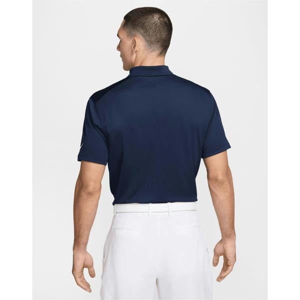 Nike Mens Victory Dri-FIT Polo Shirt - Obsidian Black/White - 