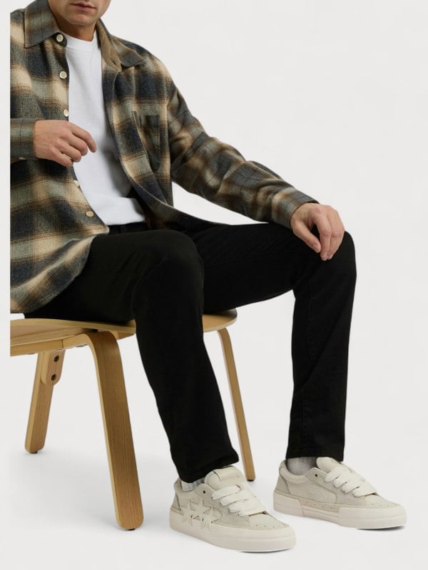 Amiri Sunset Skate Low 'Alabaster Birch' - Mens