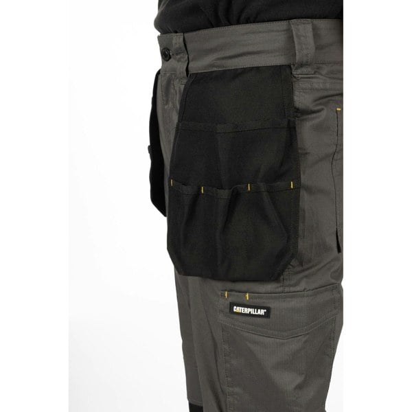 Caterpillar Nexus Holster Stretch Pocket Cotton Men's Outdoor Trousers - Grey
