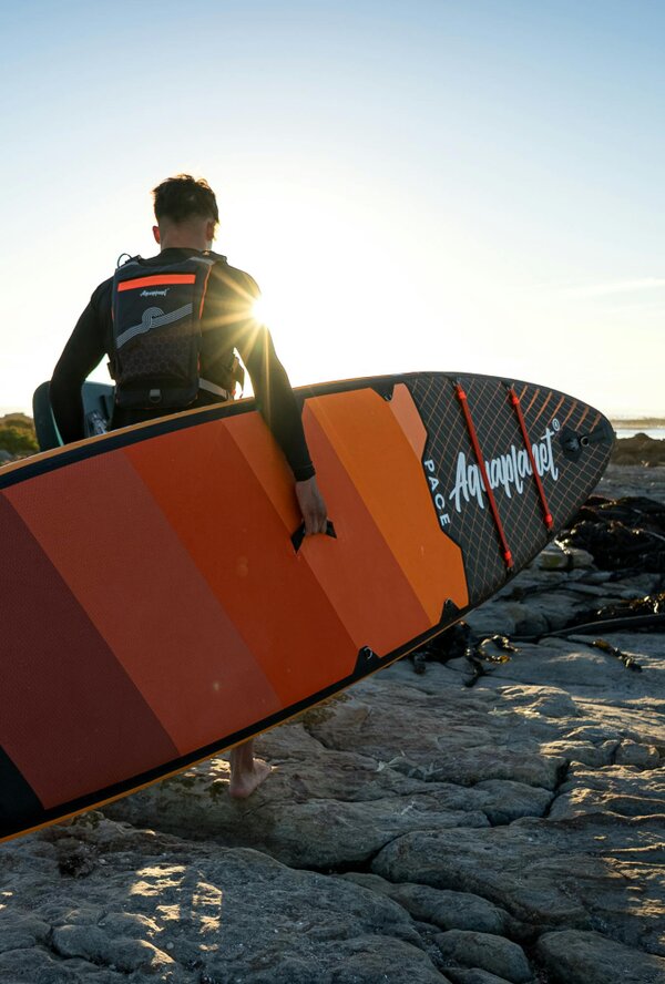 Aquaplanet PACE Plus 11'8" Inflatable Paddle Board Package - Ember