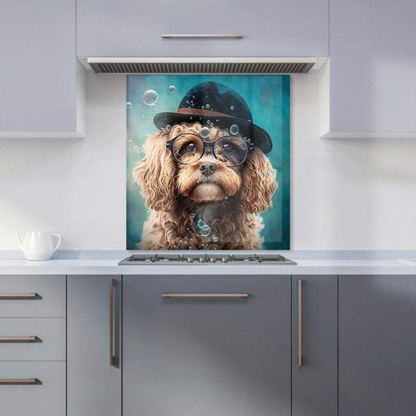 Warren Reed - Designer Cavapoo Dog Splashart Kitchen Splashback