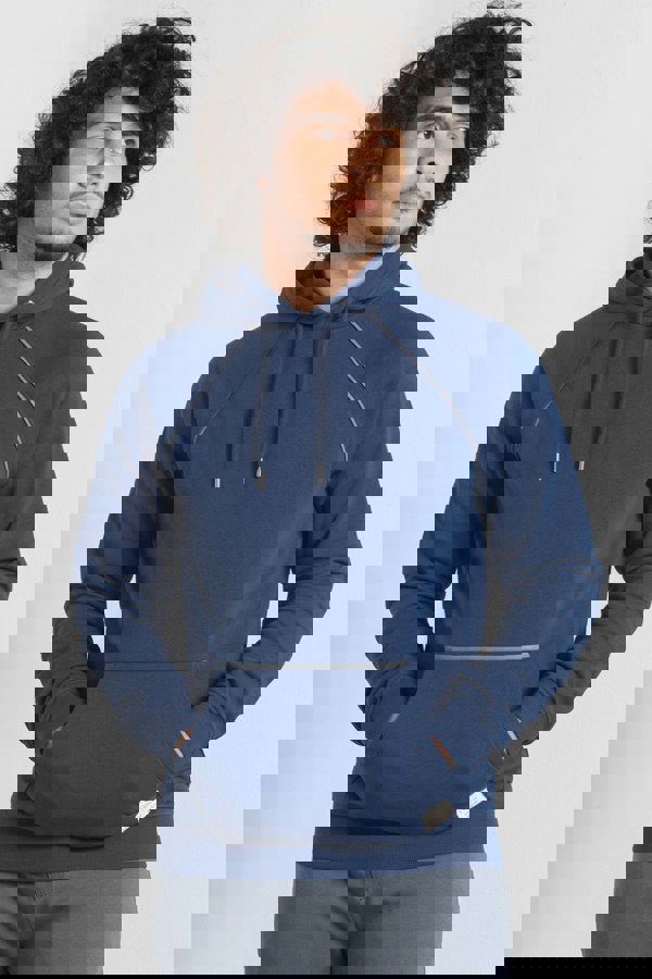 ENORSIA Men's Brushed Fleece Raglan Hoodie