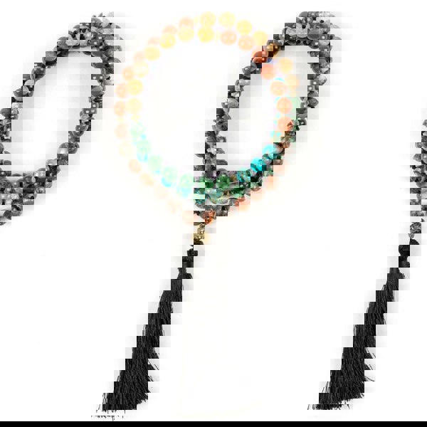 Myga Chakra Mala Beaded Necklace