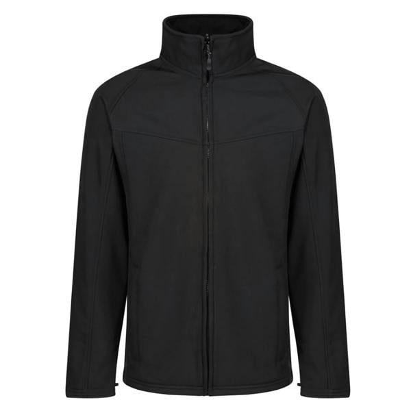 Regatta Professional Mens Wind Resistant Fleece Jacket - All Black - 