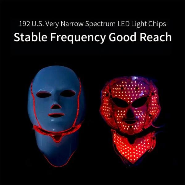 Dragodirect LED Face Neck Mask Skin Rejuvenation Anti-Wrinkle Acne