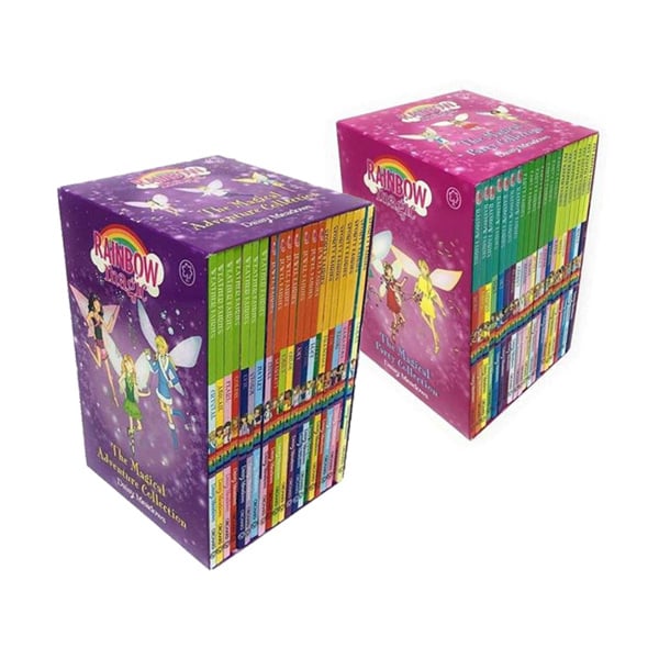 Rainbow Magic Series 42 Books Set Colour Fairies Weather Fairies Party Fairies Jewel Fa..