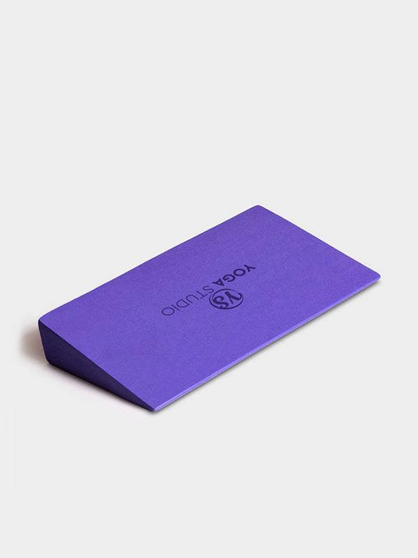 Yoga Studio EVA Foam Half Yoga Wedge - Purple
