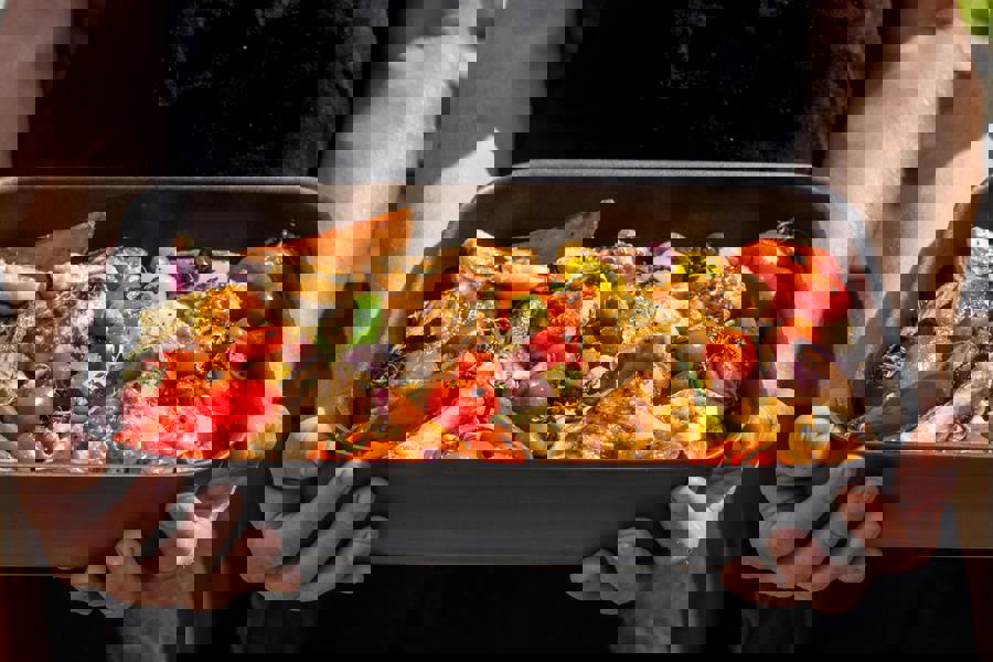 MasterClass Non-Stick Hard Anodised 42cm Roasting Pan