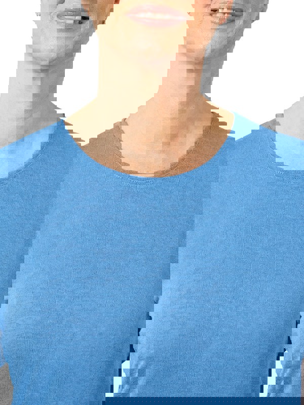 PennyPlain Loose Basic T-shirt - Light Ultramarine