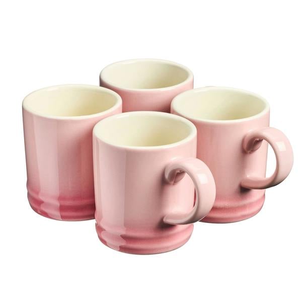 Cooks Professional 4 Piece Espresso Cup Set | Pink