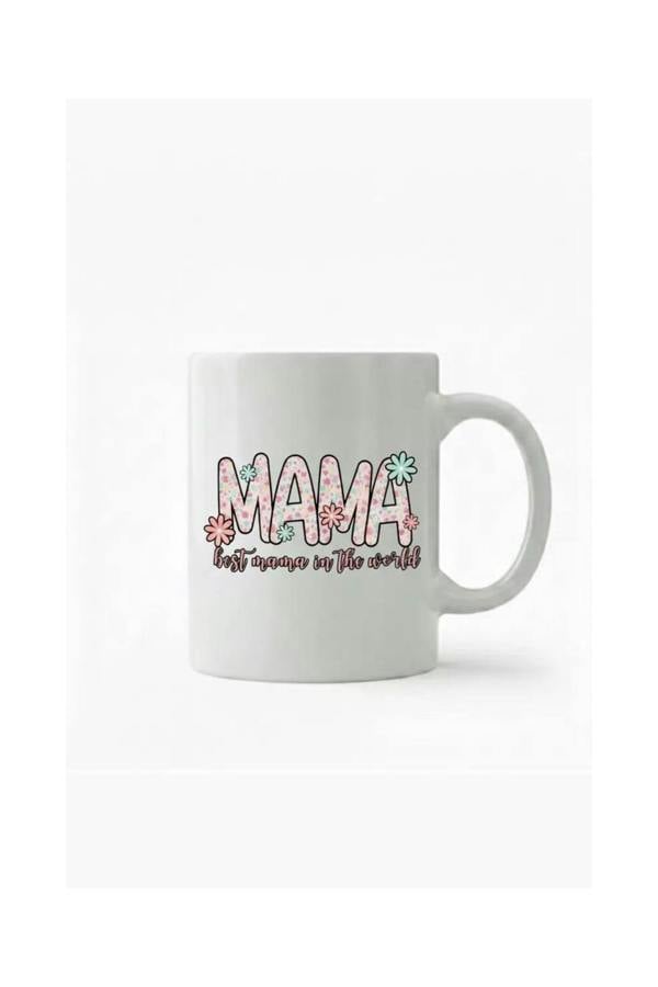 Dyzi Floral Mama 11oz Ceramic Mother's Day Mug