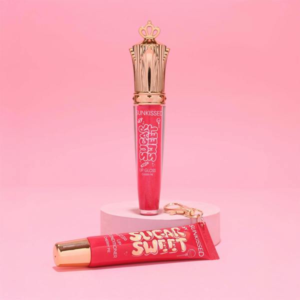 Sunkissed Sugar Sweet Lip Duo Gift Set Cherry Pie 16ml