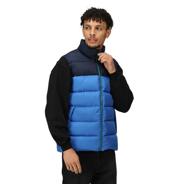 Regatta Professional Mens Colour Block Gilet - Strong Blue/Navy - 