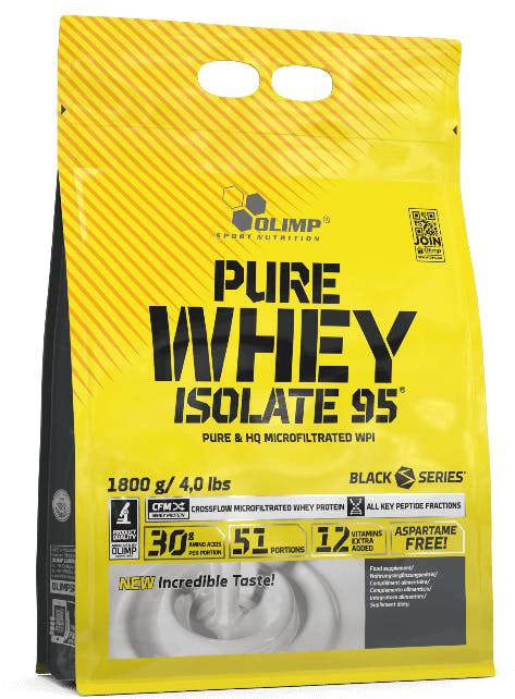 Olimp Nutrition Pure Whey Isolate 95, Vanilla Ice Cream - 1800g