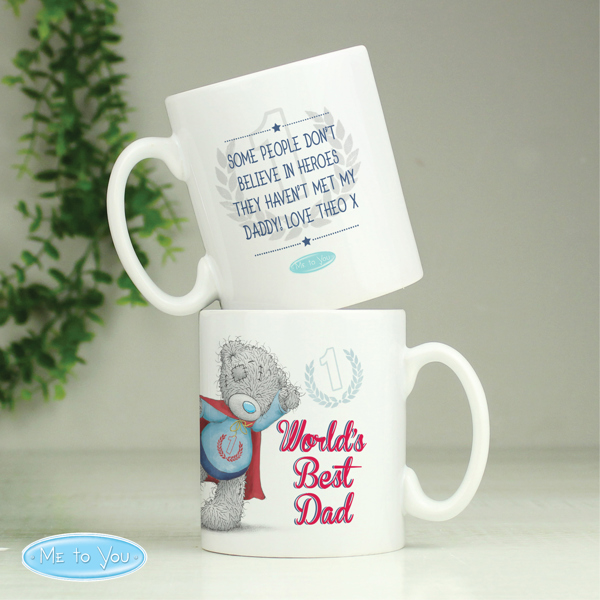 Personalised Memento Company Personalised Me To You Super Hero Mug