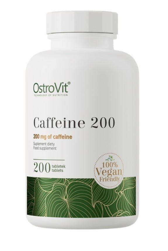 OstroVit Caffeine 200, 200mg - 200 tablets