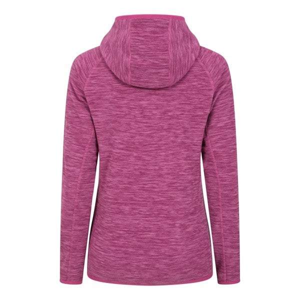 Mountain Warehouse Womens/Ladies Lleyn II Melange Full Zip Hoodie - Berry