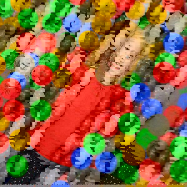 MANTRARAJ 100PCS Children Play Balls Plastic Soft Kids Ball Multicolour Pits Pen Play Room Pool Bath Crush Proof
