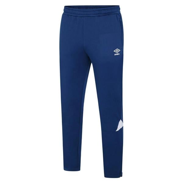 Umbro Mens Total Tapered Training Jogging Bottoms - Navy/White - 