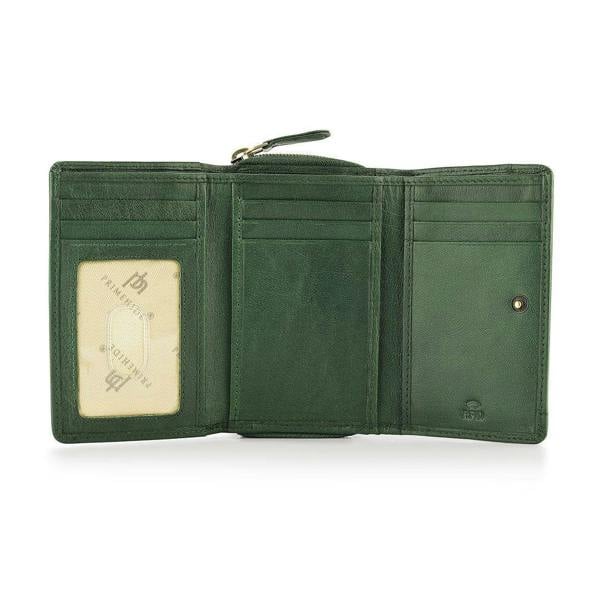 PRIMEHIDE Soft Leather Trifold Purse For Women - Velura