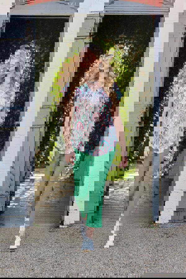 Ankle Grazer Bengaline Stretch Trousers