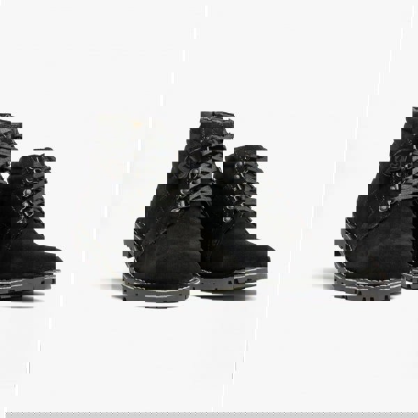 Popps TROOPER Mens Desert Boots Black