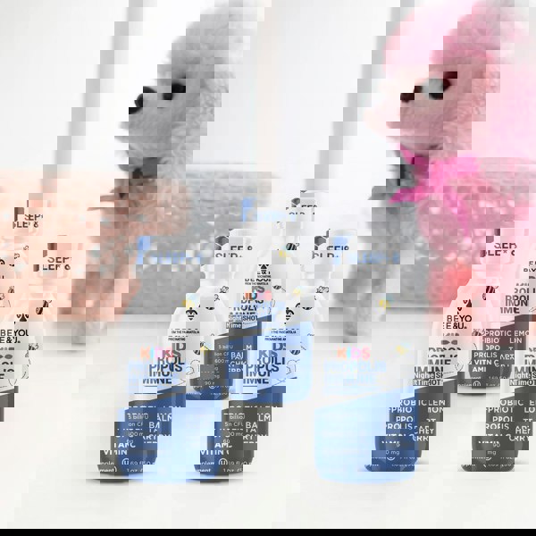 BEE&YOU Kids Propolis Immune NightTime Shot - Probiotic, 50 ml x 12