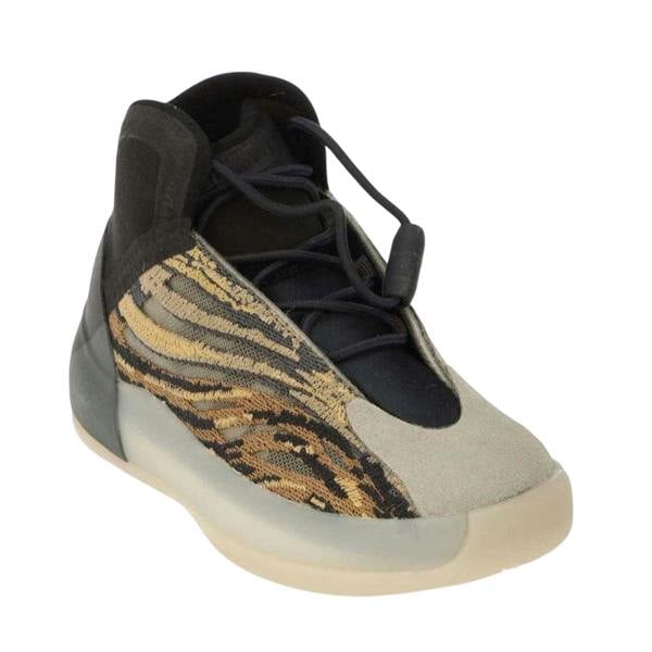 Yeezy Baby Leather High-top Trainers - Brown - 