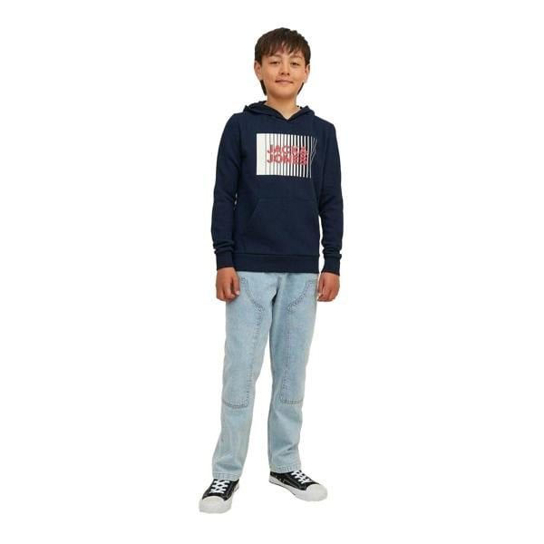 Jack And Jones Boys Play Hoodie - Navy Blazer - 