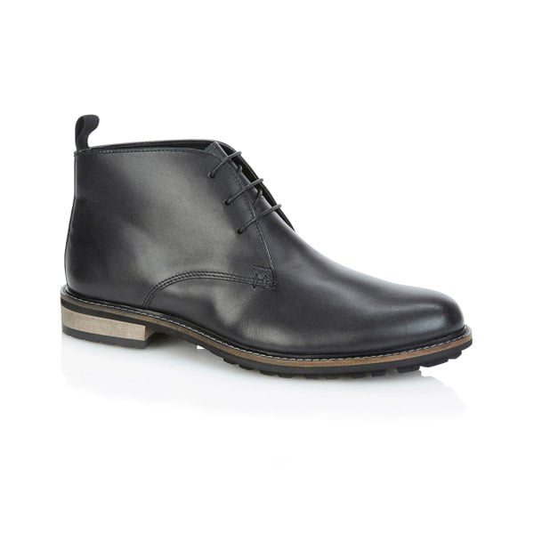Silver Street London LUDGATE Mens Boots Black
