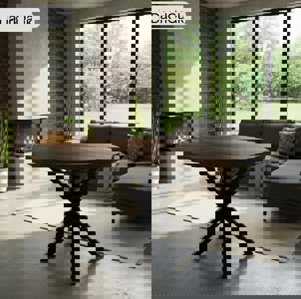 TRL Furniture Sleek and Slender Round&nbsp;Dining Table