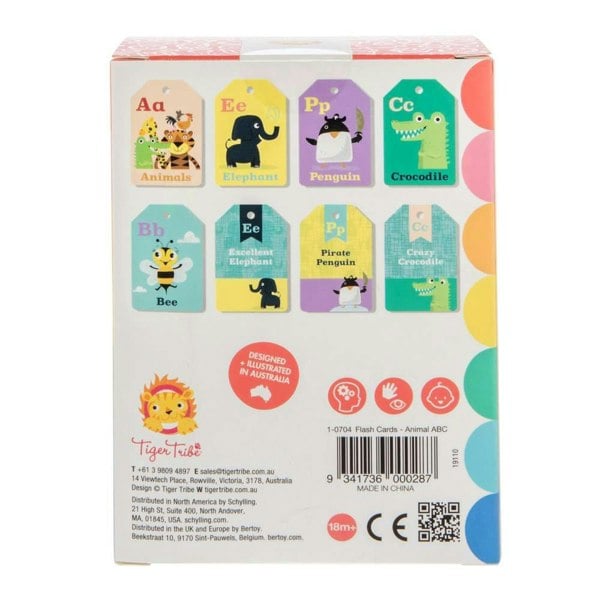Tiger Tribe Flash Cards - Animal ABC