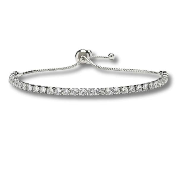 Aye Do Gifts Diamante Silver Slider Bracelet