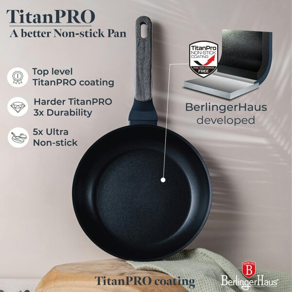 Berlinger Haus BH8365 – 24 cm Deep Sea Collection Frypan