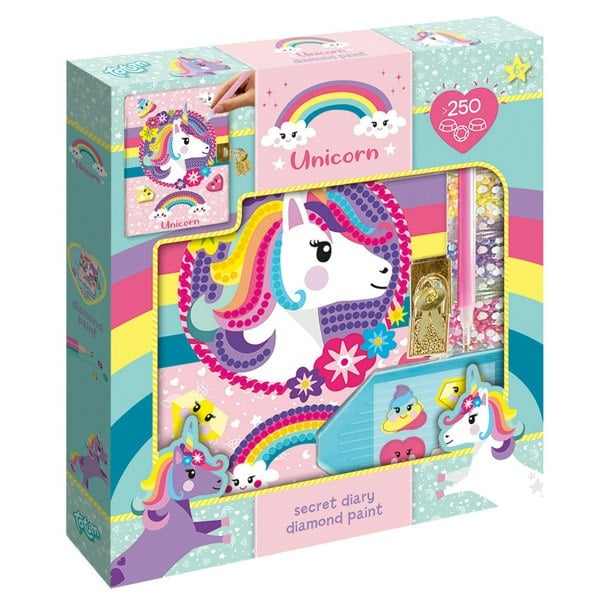 Totum Unicorn Secret Diary Diamopnd painting