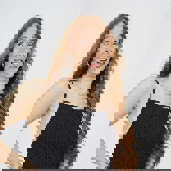 Brave Soul Black Tiered Maxi Dress - Black Image 3