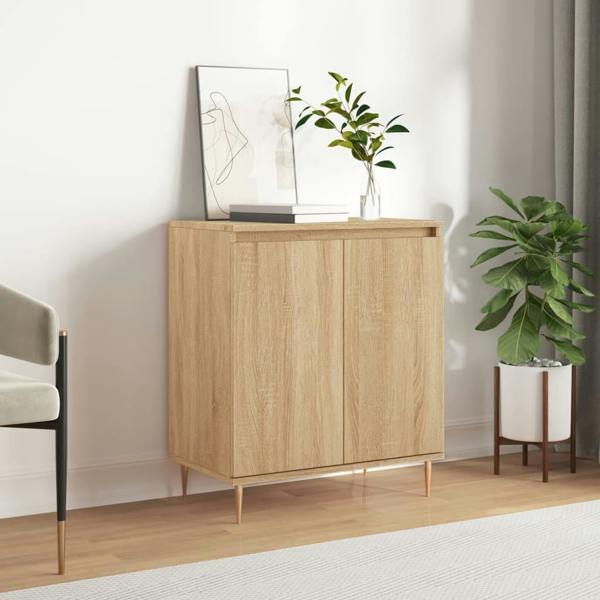 Berkfield Sideboard Sonoma Oak 60x35x70 cm Engineered Wood