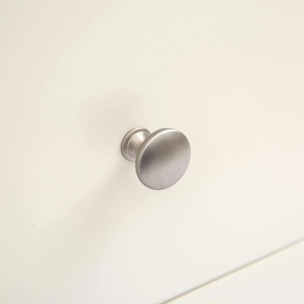 Cabinet Bits Maggiori 5 Drawer Narrow Chest of Drawers Chrome Knob
