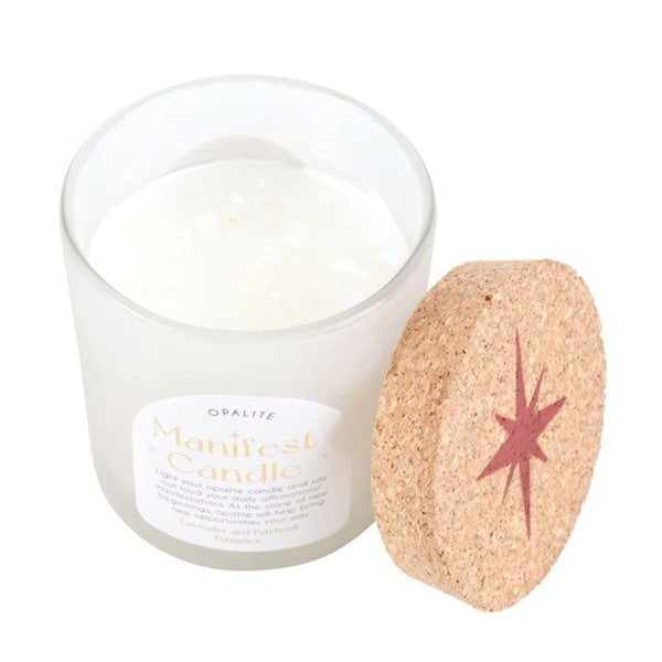 Serano Opalite Lavender & Patchouli Manifestation Candle