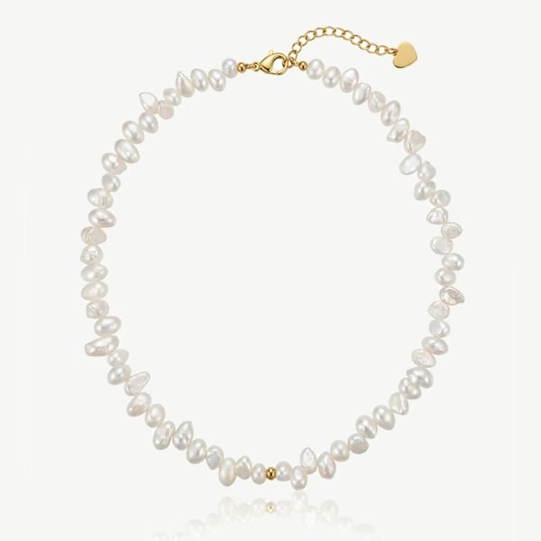 MUCHV Baroque Pearl Necklace